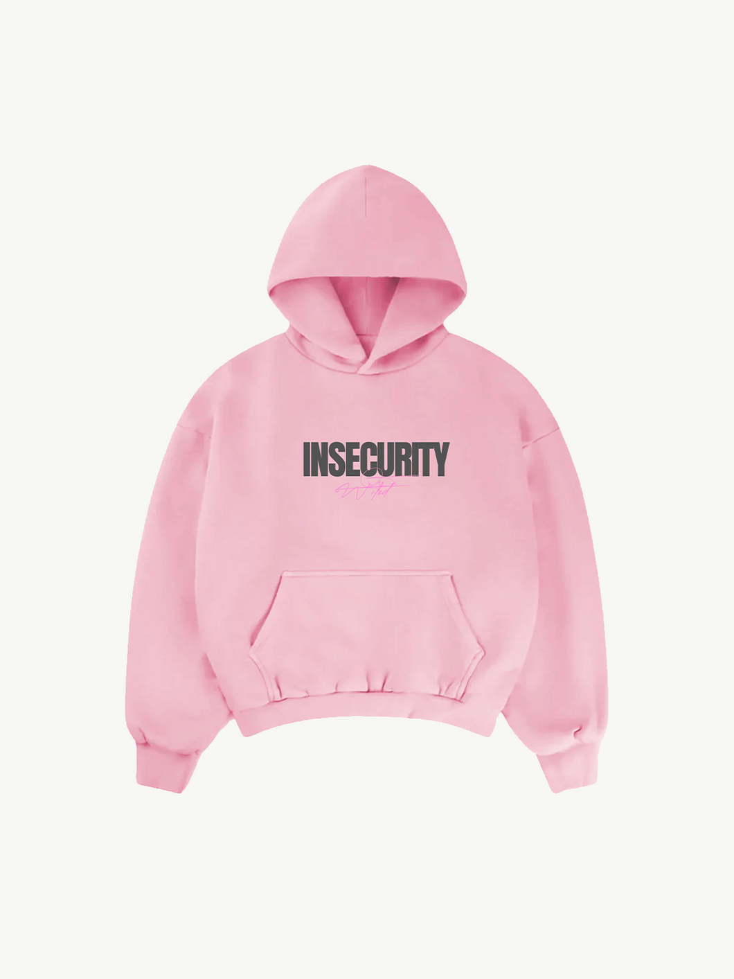 INSECURITY HOODIE - PINK