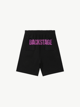 Load image into Gallery viewer, BACKSTAGE SHORTS - BLACK
